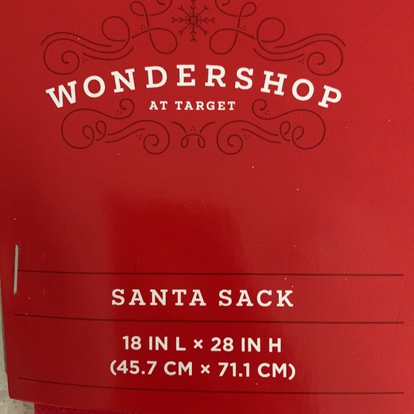 NWT TARGET Santa Sack - Picture 3 of 6